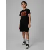 KRÓTKIE spodenki chłopięce 4F dziecięce DRESOWE TSHOM629 oversize 146