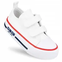 TRAMPKI na rzepy buty DZIECIĘCE BIG STAR białe z rzepami KK374085 22