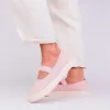 TRAMPKI WSUWANE buty damskie BIG STAR Slip On NN274606 sportowe różowe 39