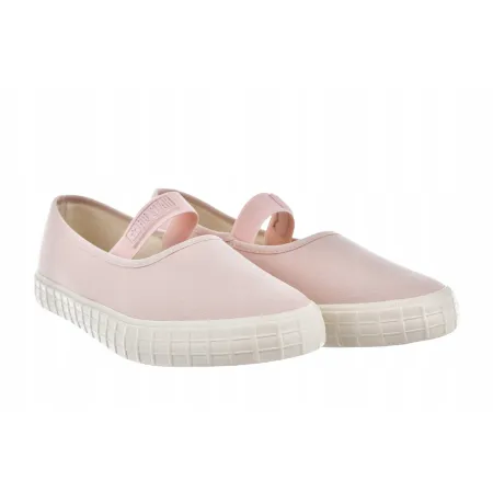 TRAMPKI WSUWANE buty damskie BIG STAR Slip On NN274606 sportowe różowe 39