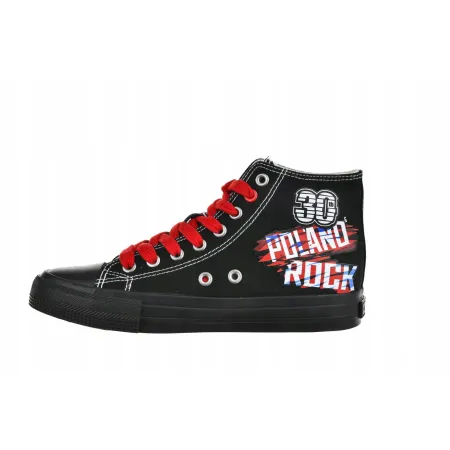 Trampki damskie BIG STAR wysokie PolAndRock WOODSTOCK limitowana edycja 41