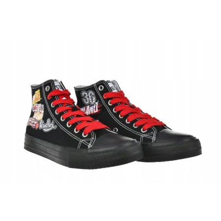 Trampki damskie BIG STAR wysokie PolAndRock WOODSTOCK limitowana edycja 41