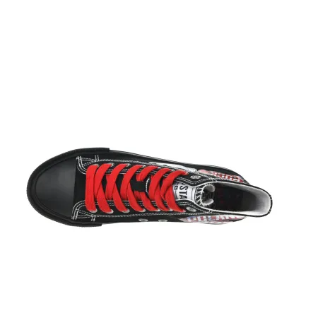 Trampki damskie BIG STAR wysokie PolAndRock WOODSTOCK limitowana edycja 40
