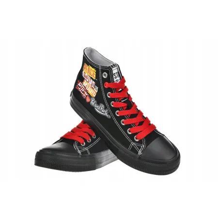 Trampki damskie BIG STAR wysokie PolAndRock WOODSTOCK limitowana edycja 40