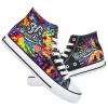Trampki damskie BIG STAR wysokie PolAndRock WOODSTOCK limitowana edycja 41