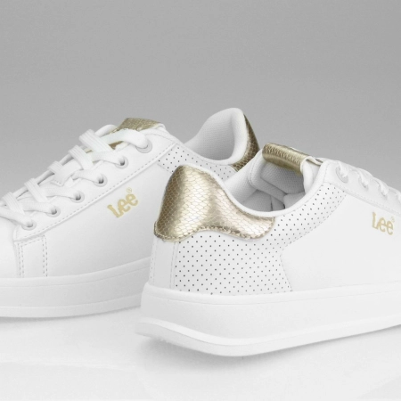 BUTY damskie LEE LILLY sportowe CASUAL sneakersy trampki z ekoskóry 36