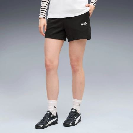 SPODENKI szorty damskie PUMA sportowe DRESOWE 682440 wysoki stan czarne M