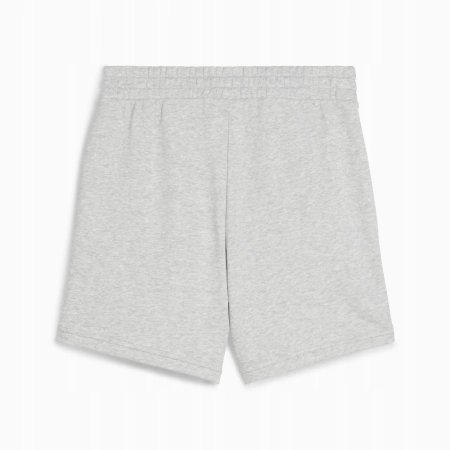 SPODENKI szorty damskie PUMA sportowe DRESOWE 682440 wysoki stan szare S