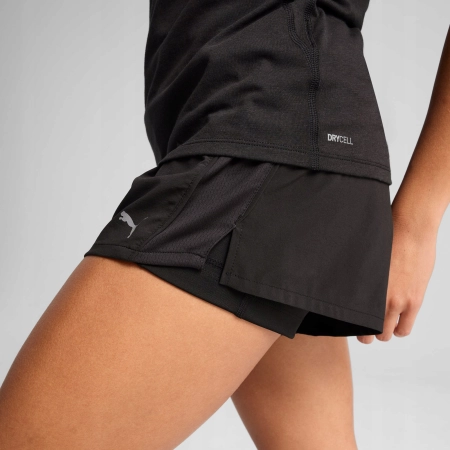 SPODENKI do BIEGANIA damskie PUMA z getrami sportowe TRENINGOWE dryCELL M