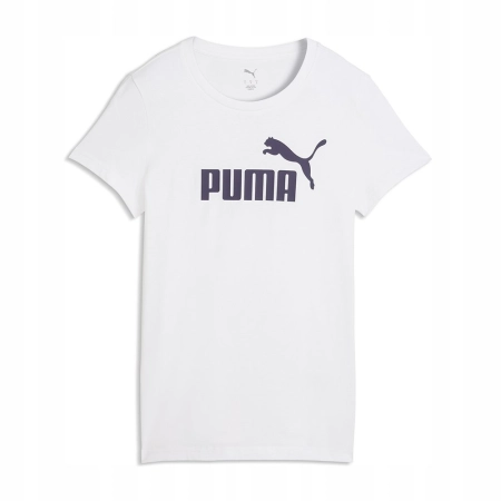 Koszulka damska T-SHIRT PUMA z krótkim rękawem bawełniana ESS No. 1 XL