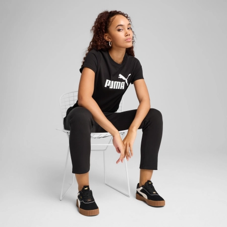 Koszulka damska T-SHIRT PUMA z krótkim rękawem bawełniana ESS No. 1 XL
