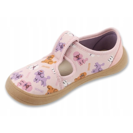 BEFADO KAPCIE BAREFOOT buty DZIECIĘCE 146X005 DO PRZEDSZKOLA na RZEPY 28