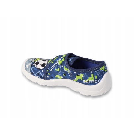 BEFADO buty DZIECIĘCE na RZEPY tenisówki bawełna 974X573 do przedszkola 26