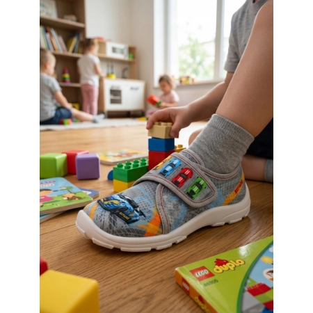 BEFADO buty DZIECIĘCE na RZEPY tenisówki bawełna 974X583 do przedszkola 25