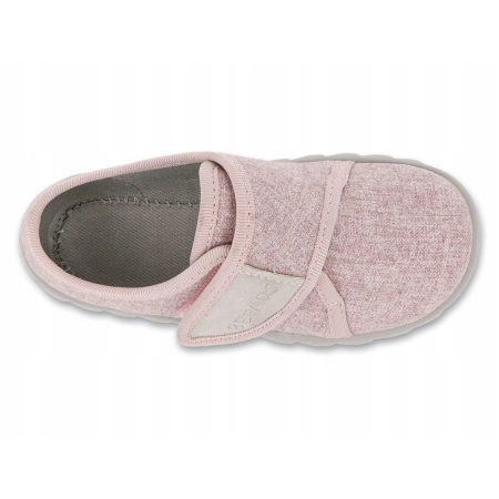 BEFADO KAPCIE na RZEPY buty DZIECIĘCE DO PRZEDSZKOLA pantofle 457P008 23