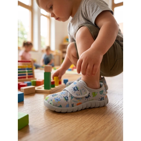 BEFADO KAPCIE na RZEPY buty DZIECIĘCE DO PRZEDSZKOLA 457P013 pantofle 25