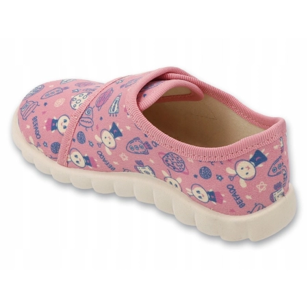 BEFADO KAPCIE na RZEPY buty DZIECIĘCE DO PRZEDSZKOLA 457P012 pantofle 19