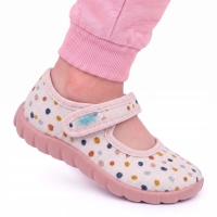 BEFADO KAPCIE buty DZIECIĘCE DO PRZEDSZKOLA 460P022 na RZEPY balerinki 21
