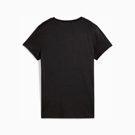 Koszulka damska T-SHIRT PUMA 631536-51 czarna bawełniana ESS METALLIC S
