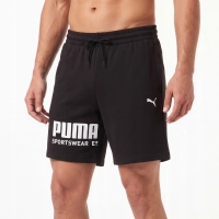 SPODENKI szorty męskie PUMA Graphic dresowe sportowe 692232-01 czarne M