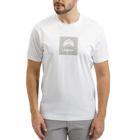 Koszulka męska z krótkim rękawem TSHIRT męski CROSS JEANS 16167 bawełna L