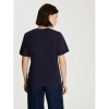 Koszulka damska z krótkim rękawem CROSS JEANS t-shirt 56228-001 granat XL