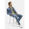 Koszulka męska z krótkim rękawem TSHIRT męski CROSS JEANS 16156 bawełna M