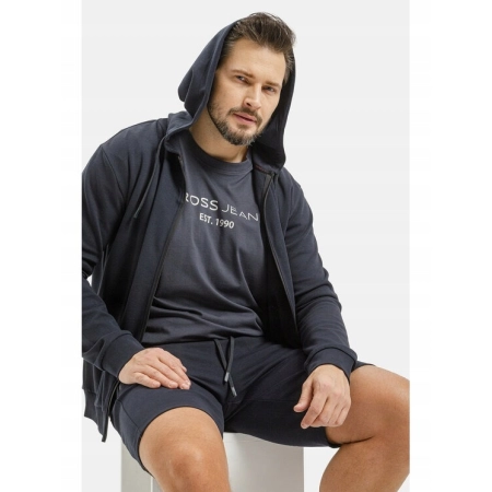 SPODENKI krótkie męskie dresowe CROSS JEANS 49091-310 bawełniane M