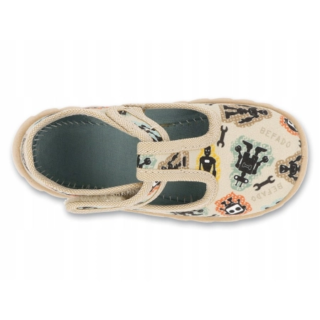 BEFADO KAPCIE buty DZIECIĘCE DO PRZEDSZKOLA 627P021 na RZEPY do ŻŁOBKA 24