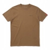 KOSZULKA męska T-SHIRT z krótkim rękawem CAMPUS FUSCUS bawełniana brąz XL