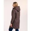 Płaszcz Damski MORAJ Pikowany Kurtka z Kapturem Parka ODW5500-003 S