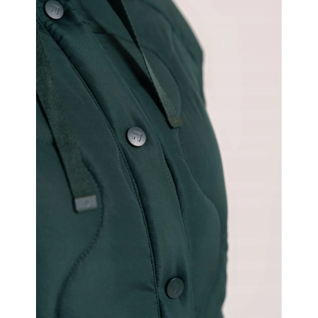 Płaszcz Damski MORAJ Pikowany Kurtka z Kapturem Parka ODW5500-003 3XL