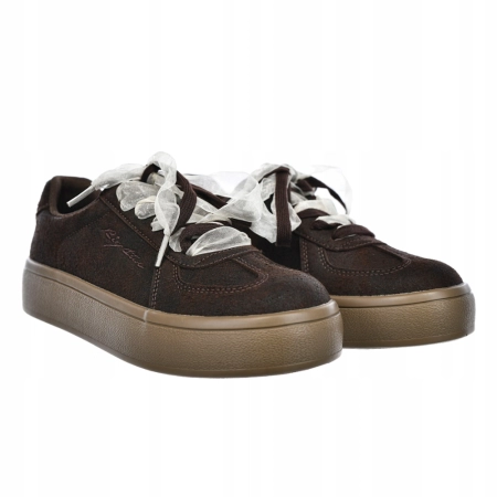 BUTY damskie podwyższone BIG STAR SNEAKERSY UU274004 wygodne modne 36