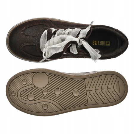 BUTY damskie podwyższone BIG STAR SNEAKERSY UU274004 wygodne modne 36