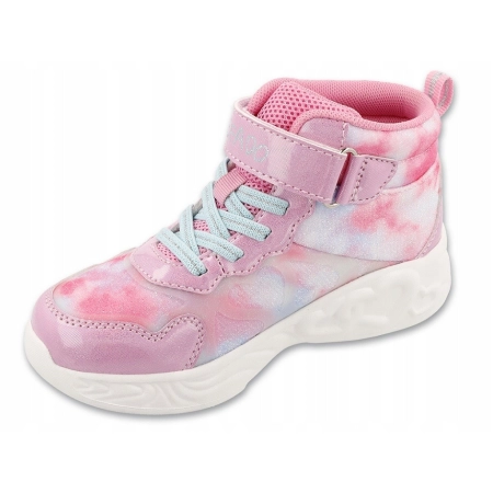 Buty dziecięce BEFADO Heart Lighty 516X528 Świecąca Podeszwa LED na Rzep 29
