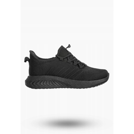Buty damskie sportowe BIG STAR UU274057 SNEAKERSY siatkowe lekkie czarne 36