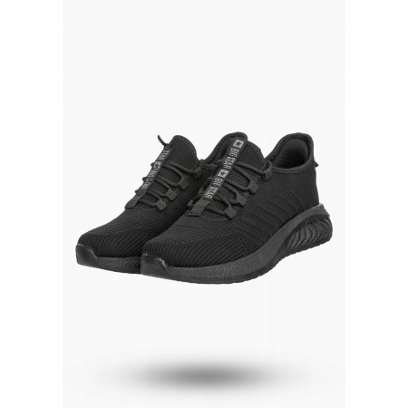 Buty damskie sportowe BIG STAR UU274057 SNEAKERSY siatkowe lekkie czarne 36
