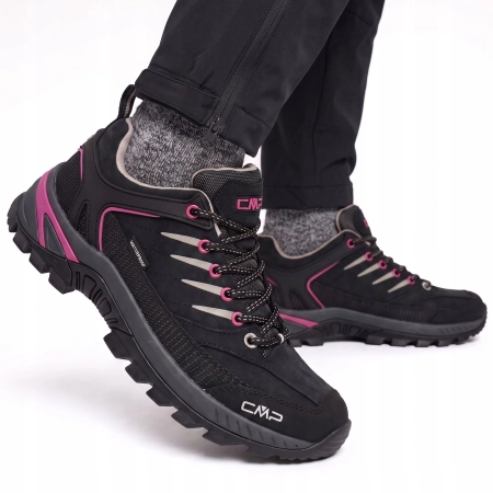 Buty TREKKINGOWE damskie niskie CMP RIGEL 2.0 LOW turystyczne SKÓRZANE 39