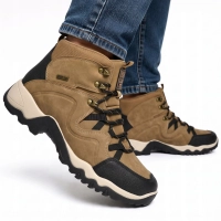 BUTY męskie trekkingowe BIG STAR trzewiki trapery UU174182 camel 41