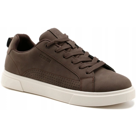 Buty męskie sportowe BIG STAR UU174321 ekoskóra SNEAKERSY brązowe 44