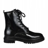BOTKI buty ZIMOWE damskie BIG STAR glany SKÓRZANE UU274613 CZARNE 39