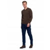 SWETER męski casual MORAJ dekolt serek bawełniany OMS4500 V-neck L