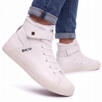 Trampki męskie ocieplane JESIENNE ZIMOWE wysokie BIG STAR Y174024F 45