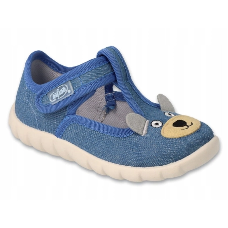 BEFADO KAPCIE buty DZIECIĘCE DO PRZEDSZKOLA 627P003 na RZEPY do ŻŁOBKA 25