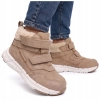 BEFADO Buty dziecięce 169Y065 przejściowe TRZEWIKI na RZEPY wodoodporne 33