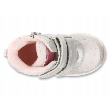 BEFADO Buty dziecięce 169P049 przejściowe TRZEWIKI na RZEPY wodoodporne 27