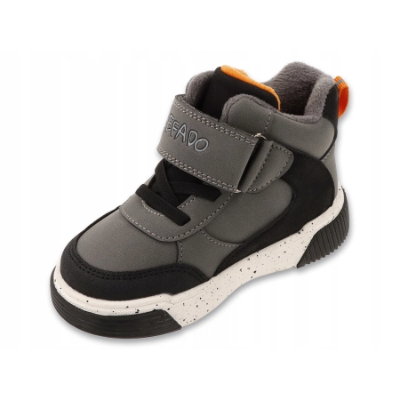 BEFADO Buty dziecięce 169P060 przejściowe trzewiki na rzepy wodoodporne 27