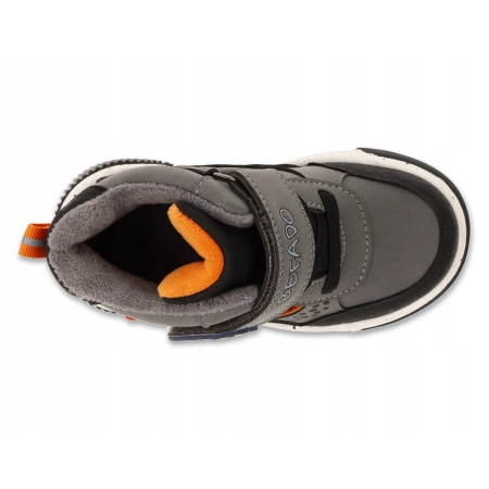 BEFADO Buty dziecięce 169P060 przejściowe trzewiki na rzepy wodoodporne 27