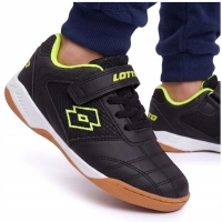 BUTY dziecięce LOTTO WHIZZER 2600120K halowe sportowe halówki na rzep 33