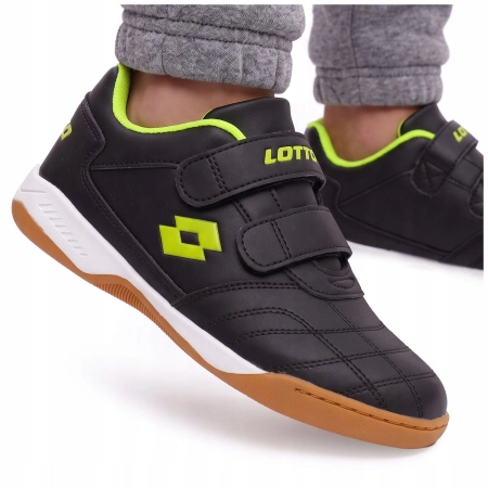 BUTY dziecięce LOTTO PACER 2600110T halowe sportowe halówki na rzep 38